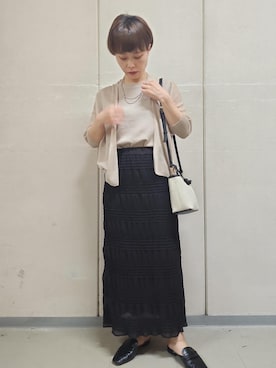 「Wtops_pickup」｜daさん（レディース・162cm）の春コーディネート