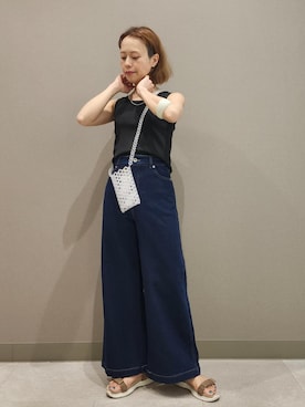 「メタルヤーン」｜daさん（レディース・162cm）の春コーディネート
