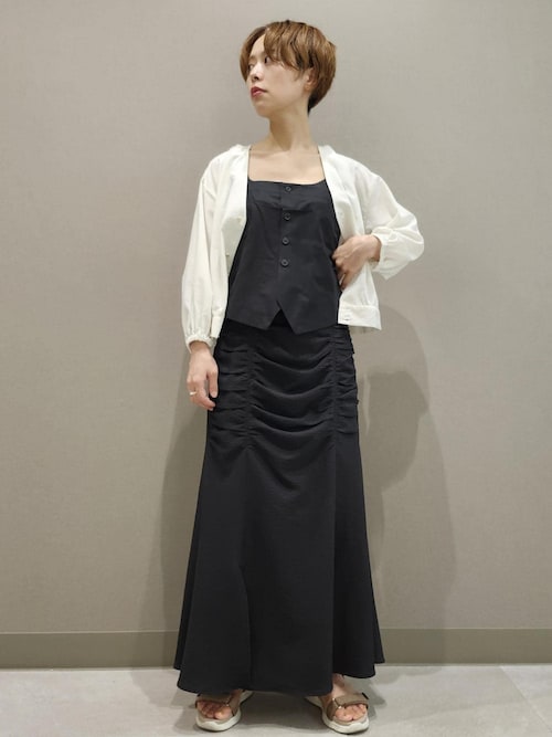 セール】レイヤードキャミソールジレ（キャミソール）｜ROPE' PICNIC