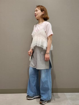 「GDF14190」｜daさん（レディース・162cm）の春コーディネート