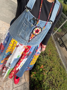 「Handmade（ハンドメイド）のアイテム」を使った、Sueさん（レディース・160cm）の夏コーディネート