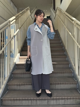 「アイテム（パンプス）」を使った、na_915gさん（レディース・166cm）の夏コーディネート