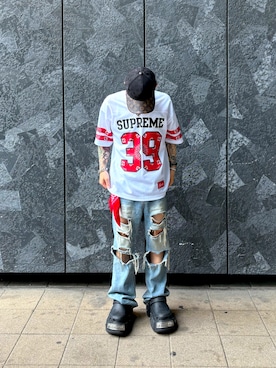 「CHROME HEARTS（クロムハーツ）のアイテム」を使った、rukirukiさん（メンズ・166cm）の夏コーディネート