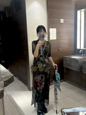 Ameri（アメリ）の「CAMILA FLARE DRESS（ワンピース）」 - WEAR
