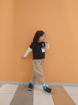 「キッスコーデ」｜sachiさん（キッズ・110cm）の秋コーディネート