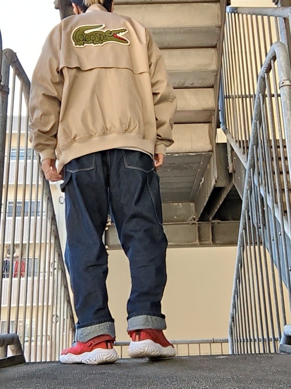 LACOSTE × BEAMS / 別注 Harrington Jacket