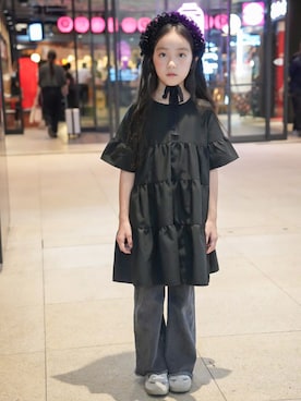 「アイテム（パンツ）」を使った、sioさん（キッズ・124cm）の夏コーディネート