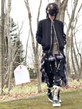 Rick Owens(リックオウエンス)のテーラードジャケットを使った人気