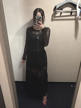 「EMODA（エモダ）のアイテム」を使った、ryさん（レディース・158cm）の春コーディネート