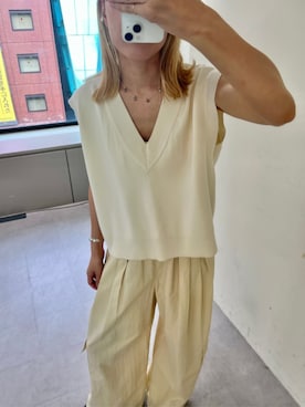 「カーゴパンツコーデ」｜yukaさん（レディース・160cm）の夏コーディネート