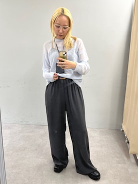 「アイテム（その他小物）」を使った、yukaさん（レディース・160cm）の冬コーディネート