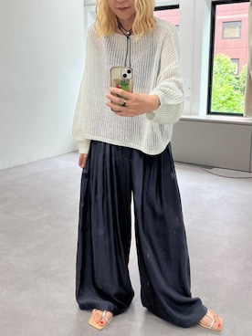 「160cm」｜「アイテム（アクセサリー）」を使った、yukaさん（レディース・160cm）の夏コーディネート