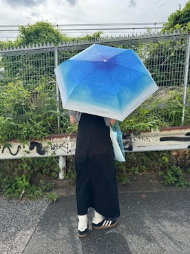 「傘」｜akaneさん（レディース・164cm）の夏コーディネート