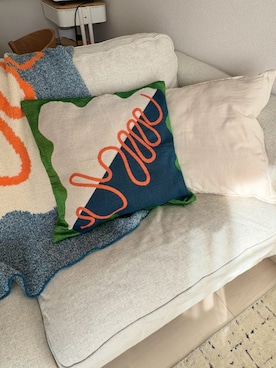 「アイテム（ブランケット）」を使った、akaneさん（レディース・164cm）の冬コーディネート