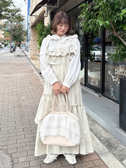 merruny メルニー　frill tiered cami ワンピース merry jenny（メリージェニー） ワンピース tulip frillキャミ