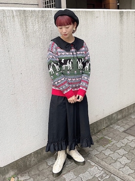 seinaさん（レディース・153cm）の秋コーディネート