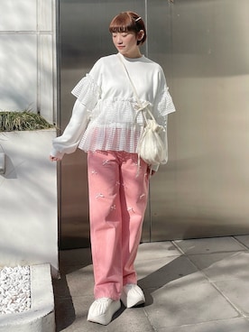 seinaさん（レディース・153cm）の冬コーディネート