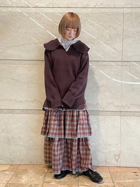 seinaさん（レディース・153cm）の秋コーディネート