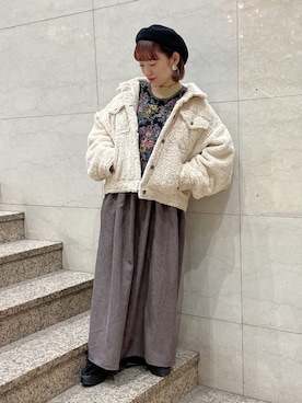 seinaさん（レディース・153cm）の冬コーディネート