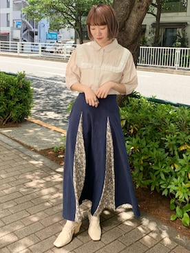 seinaさん（レディース・153cm）の春コーディネート