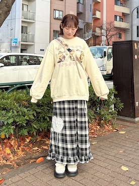 seinaさん（レディース・153cm）の冬コーディネート