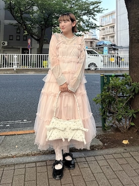 「アイテム（パンプス）」を使った、seinaさん（レディース・153cm）の夏コーディネート