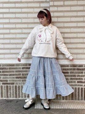 「アイテム（その他シューズ）」を使った、seinaさん（レディース・153cm）の冬コーディネート