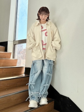 seinaさん（レディース・153cm）の冬コーディネート