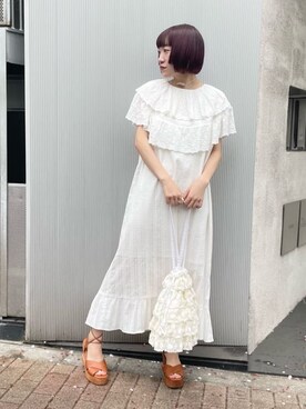 「merry jenny（メリージェニー）のアイテム（アクセサリー）」を使った、seinaさん（レディース・153cm）の春コーディネート