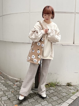 seinaさん（レディース・153cm）の秋コーディネート