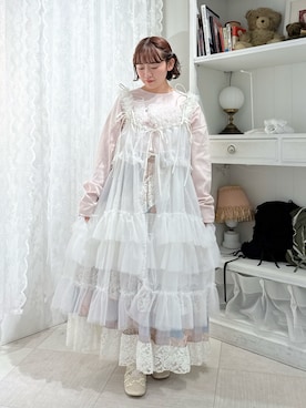 「フレアスカート」｜seinaさん（レディース・153cm）の春コーディネート