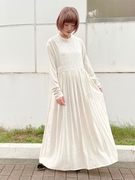 「アイテム（その他シューズ、グリーン系）」を使った、seinaさん（レディース・153cm）の夏コーディネート