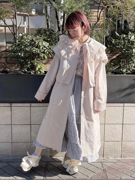 seinaさん（レディース・153cm）の冬コーディネート