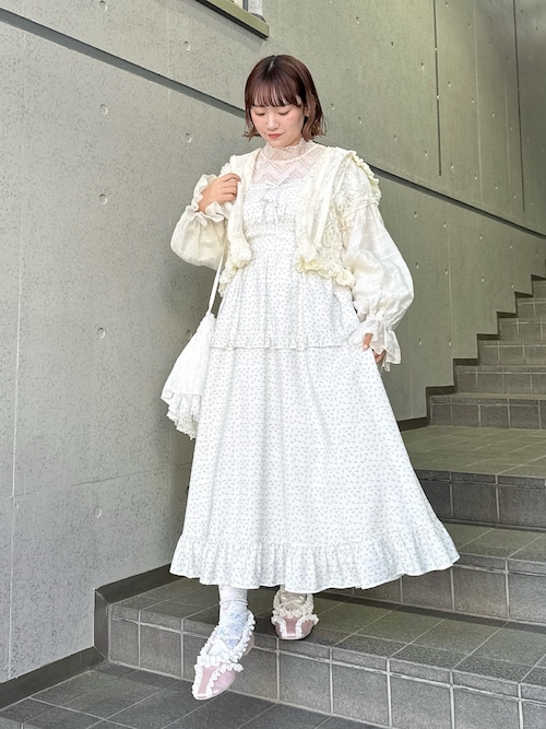 セール】petit flower ribbonワンピース（ワンピース）｜merry jenny