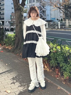 seinaさん（レディース・153cm）の冬コーディネート