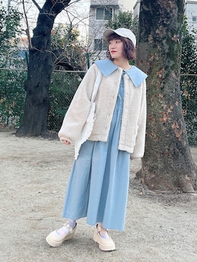 「福袋コーデ」｜seinaさん（レディース・153cm）の冬コーディネート