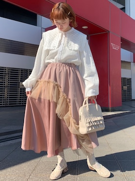 seinaさん（レディース・153cm）の冬コーディネート