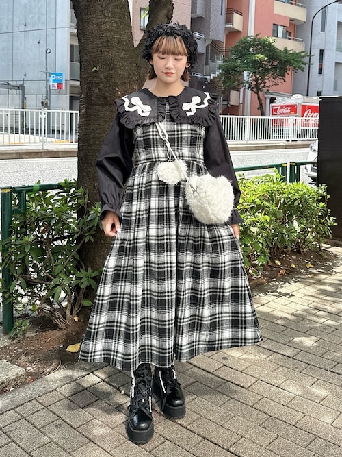 新品タグ付きmerry jennyメリージェニーribbonフリルカラーブラウス セール】ribbonフリルカラーブラウス（シャツ/ブラウス）｜merry jenny