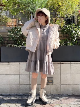 seinaさん（レディース・153cm）の冬コーディネート