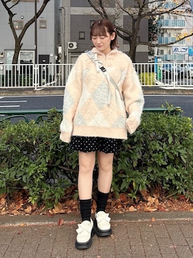 seinaさん（レディース・153cm）の冬コーディネート