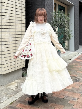 「スパンコール」｜seinaさん（レディース・153cm）の夏コーディネート