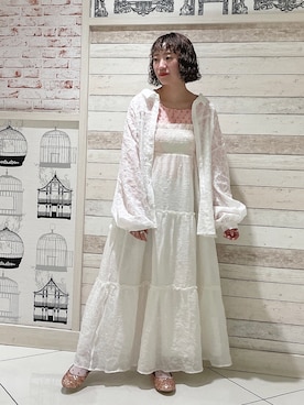 「ビッグシャツ」｜「アイテム（パンプス）」を使った、seinaさん（レディース・153cm）の春コーディネート