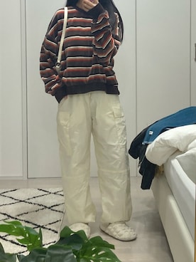 「PICSAS（ピクサス）のアイテム」を使った、malu04さん（レディース・149cm）の冬コーディネート