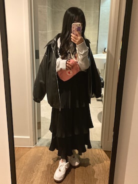 「Kanken（カンケン）のアイテム」を使った、malu04さん（レディース・149cm）の秋コーディネート