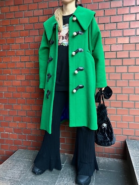 「PAMEO POSE（パメオポーズ）のアイテム（その他アウター）」を使った、KOBAYASIさん（レディース・163cm）の冬コーディネート
