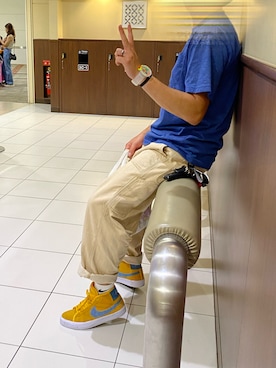 「SWATCH（スウォッチ）のアイテム」を使った、Reluxさん（メンズ・176cm）の夏コーディネート