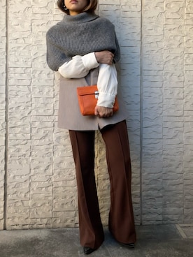 cocoさん（レディース・154cm）の冬コーディネート