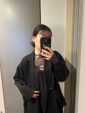 「Mayree（メイリー）のアイテム」を使った、momoさん（レディース・160cm）の秋コーディネート