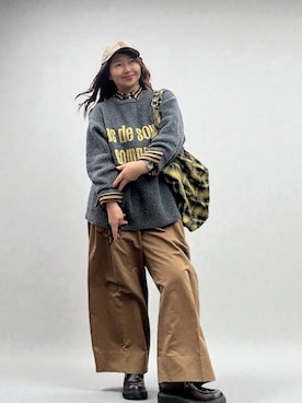 「HARE（ハレ）のアイテム」を使った、toshikoshiさん（レディース・160cm）の冬コーディネート