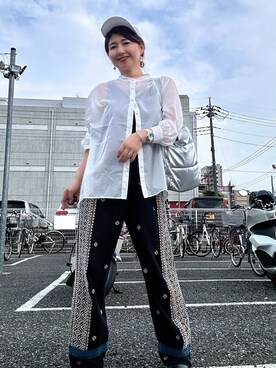 toshikoshiさん（レディース・160cm）の夏コーディネート